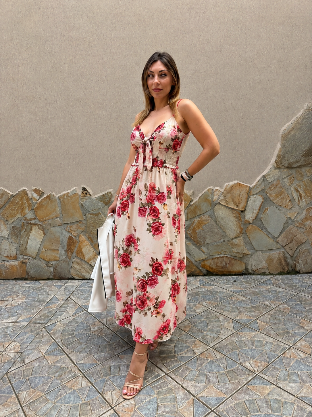 Abito floreale elegante