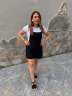 Tutina Pantaloncino “Easy Chic” – Nera