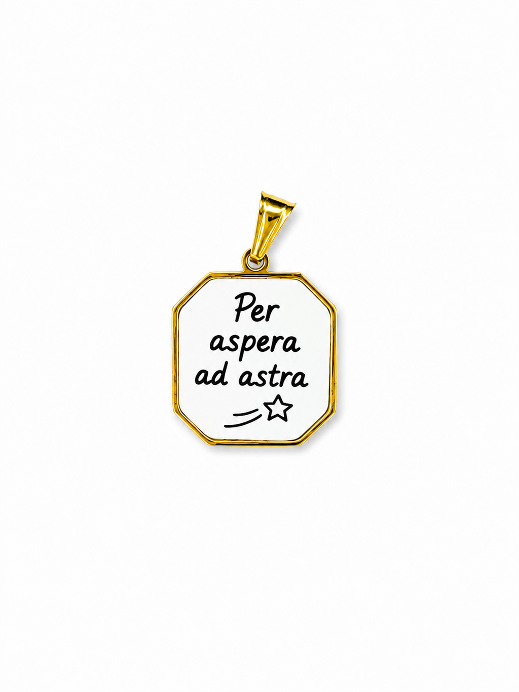 Ciondolo Per aspera ad astra