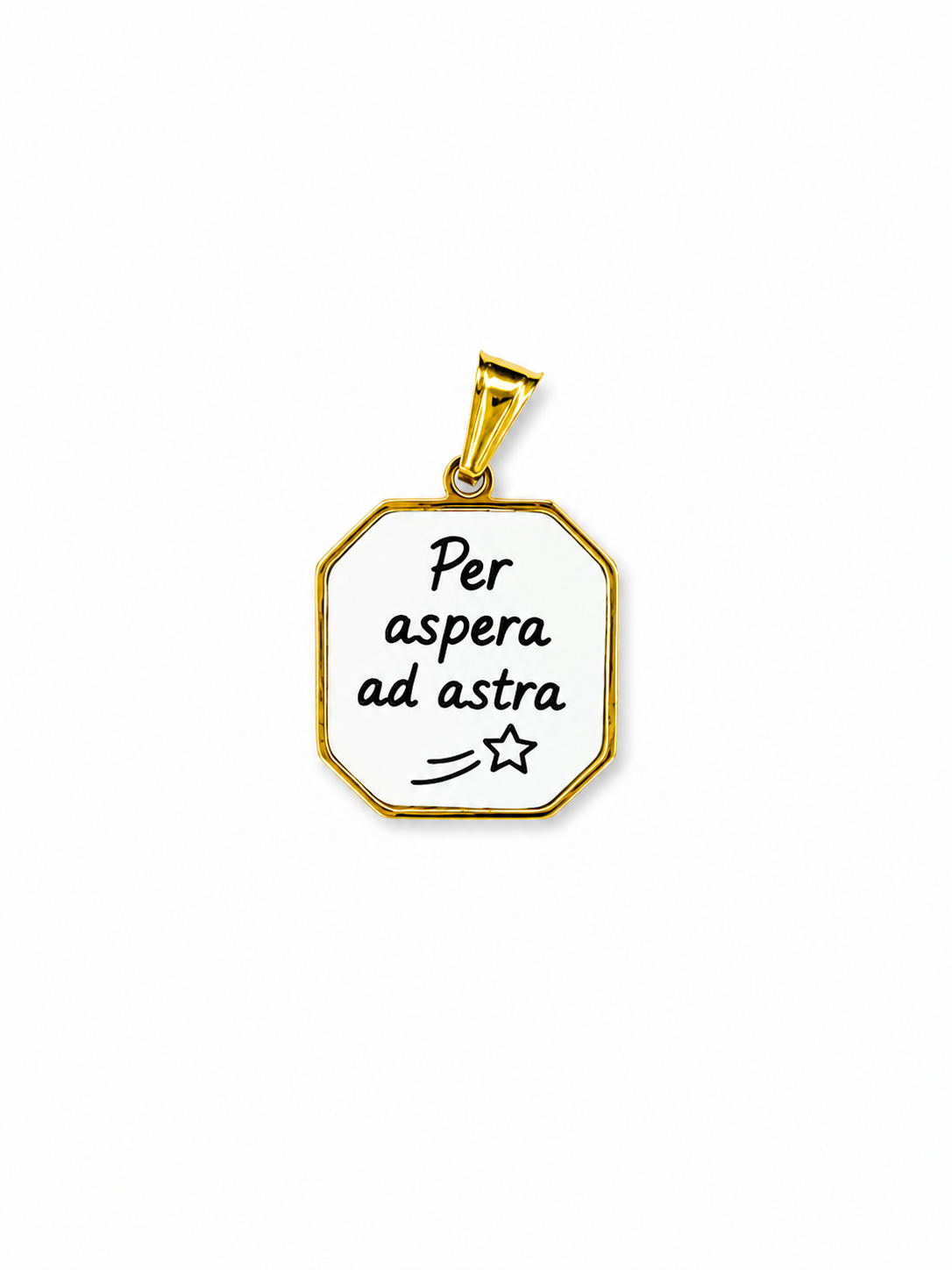 Ciondolo Per aspera ad astra