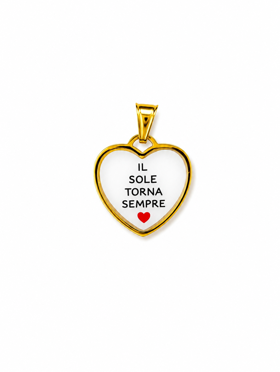 Ciondolo Il sole torna sempre ♥️
