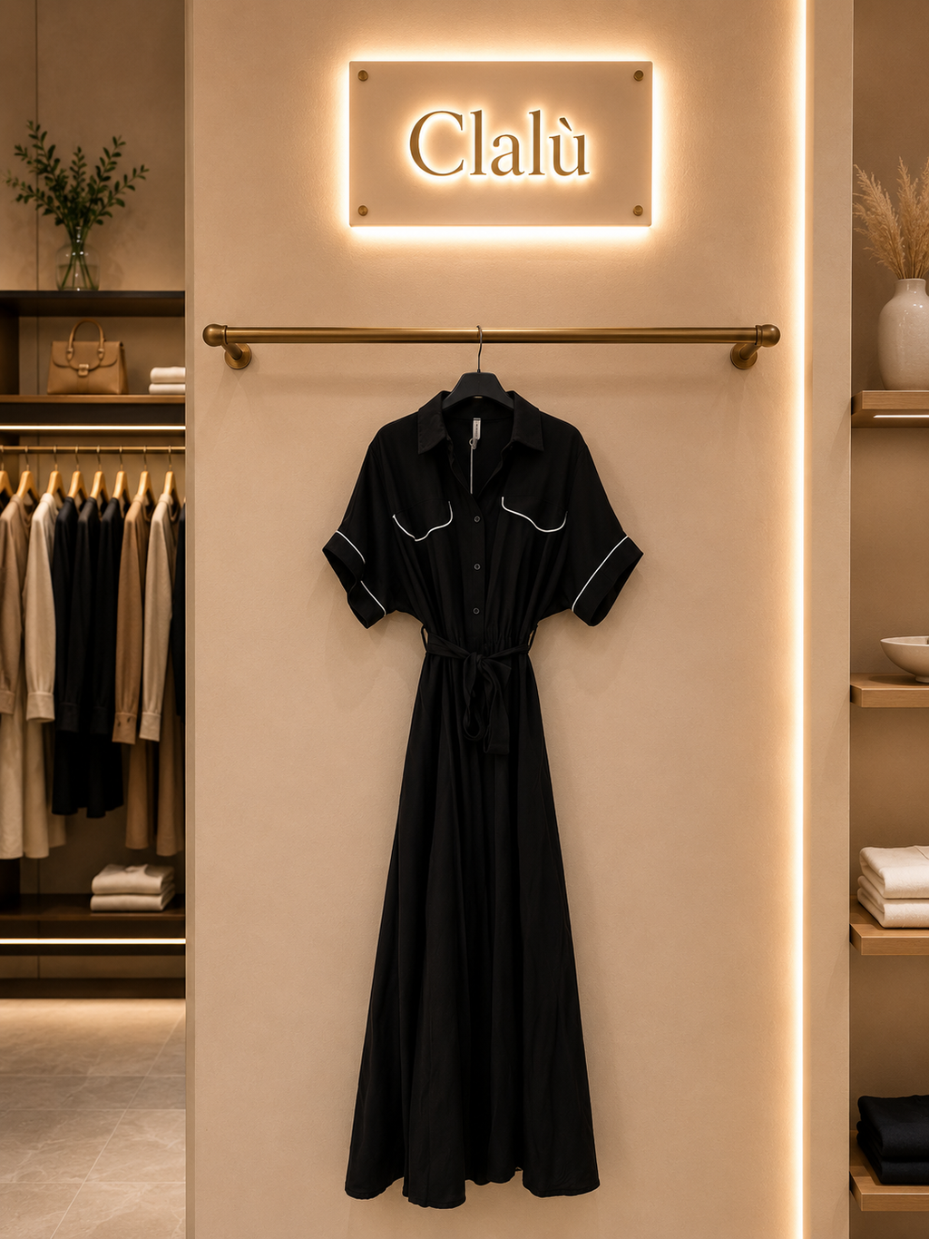 Abito Camicia Noir