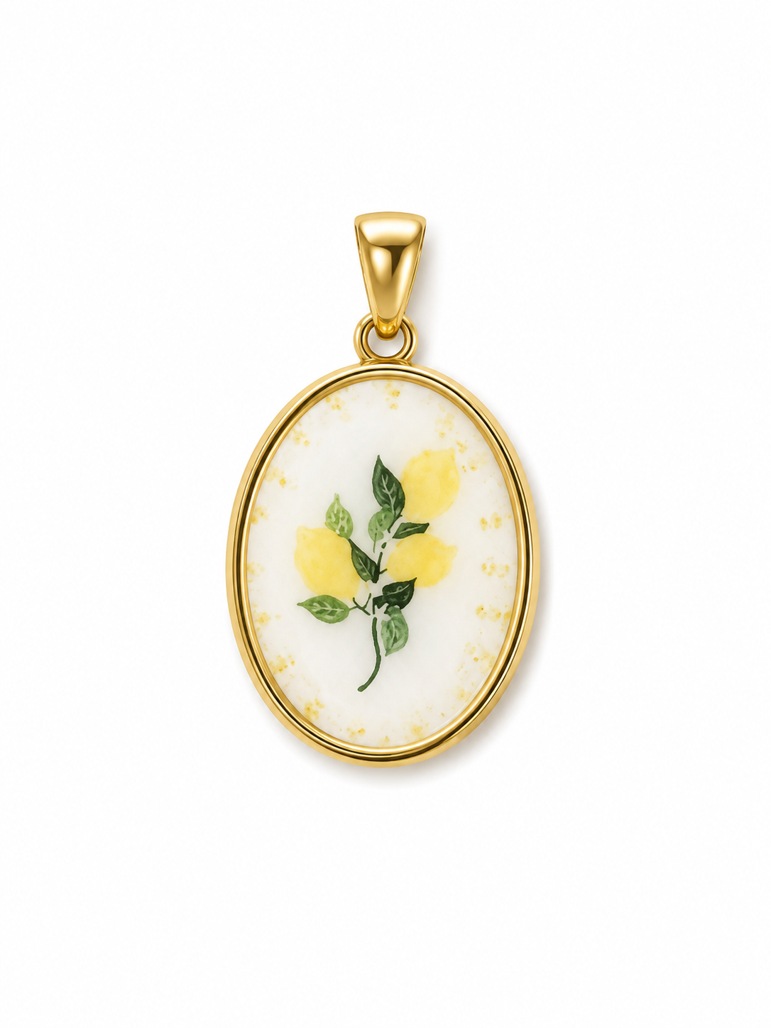 Ciondolo fiori gialli