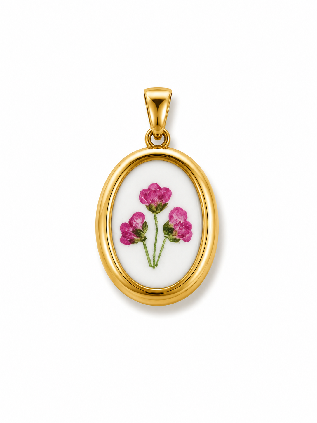 Ciondolo Fiori fucsia