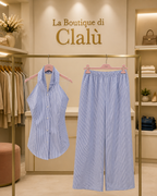 Completo a righe chic
