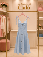 Abito Rosa e azzurro