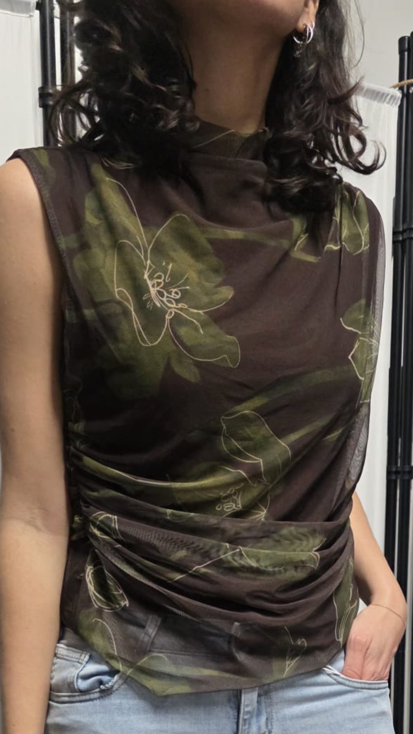 Canotta smanicate Green