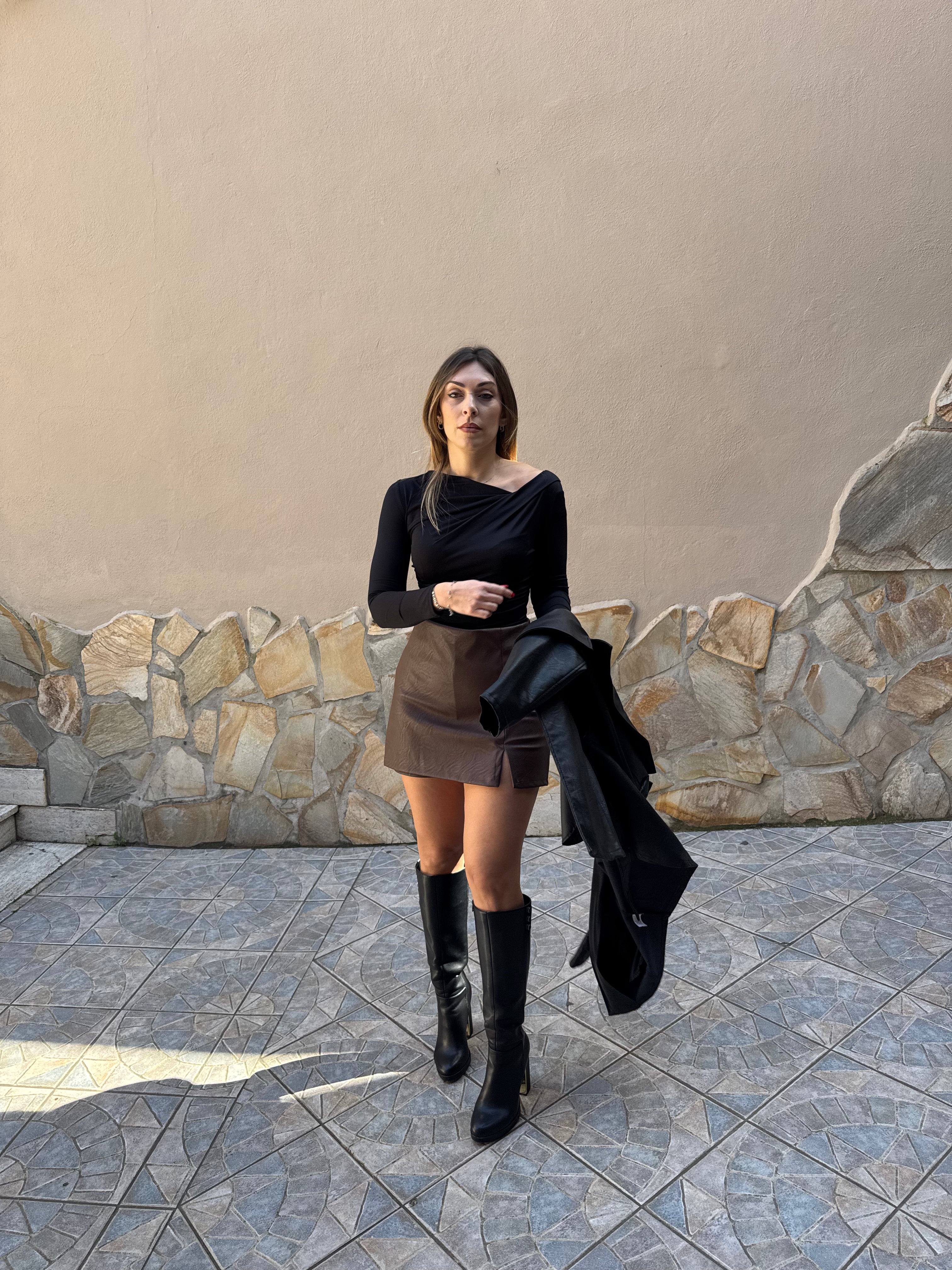 Maglia Drappeggio Éclat