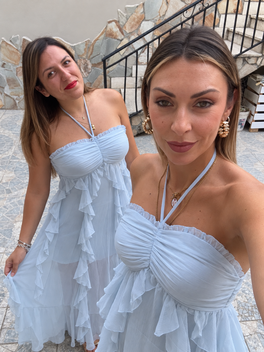 Abito azzurro cielo