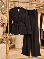 Completo Giacca + Pantalone Curvy NERO