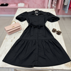 Abito camicia con Fiocco in Vita