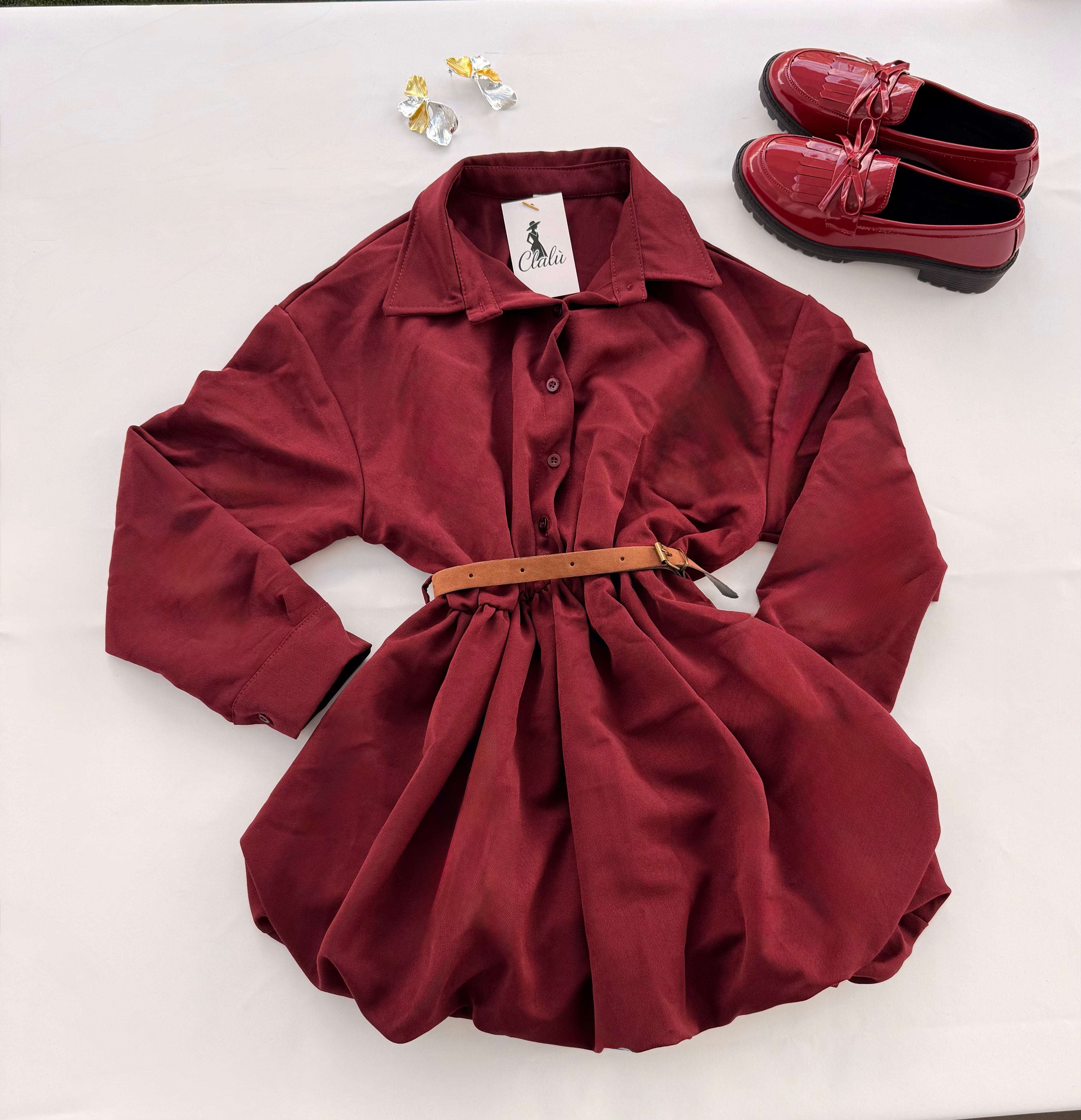 Abito “Mila” – Camicia Balloon