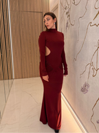 Abito Aisha – Cut Side Elegance