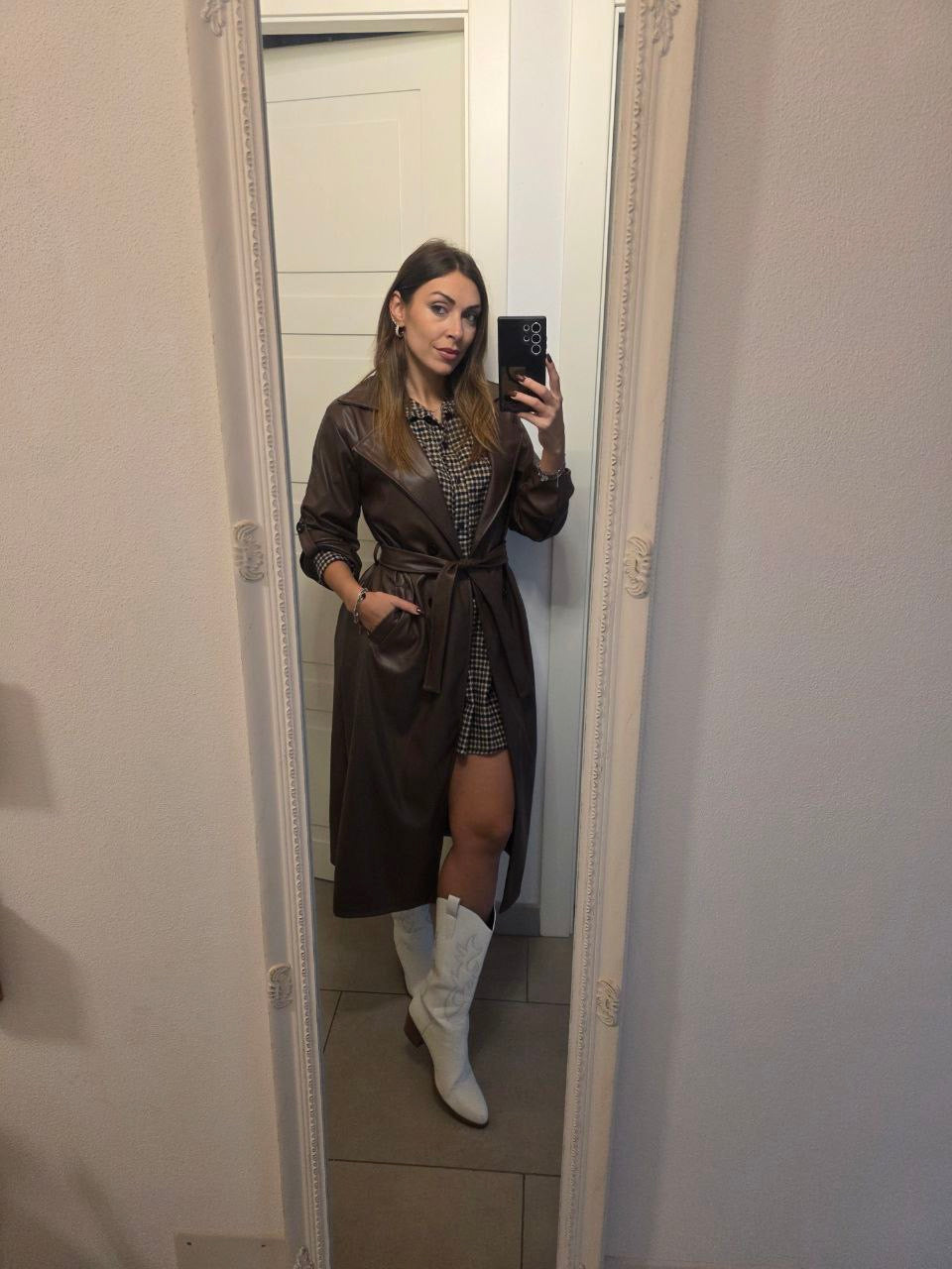 TRENCH LONDON IN ECOPELLE