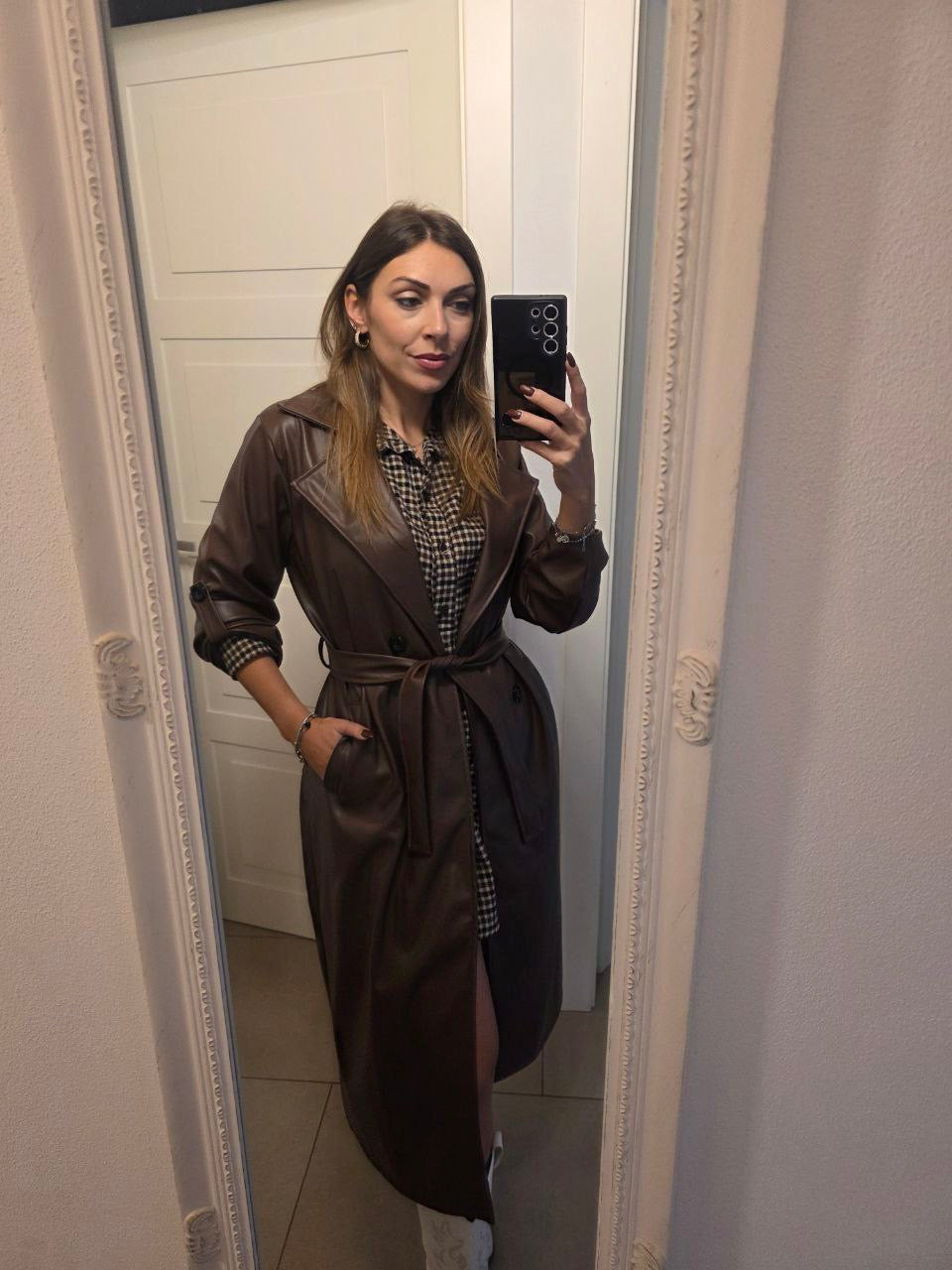 TRENCH LONDON IN ECOPELLE