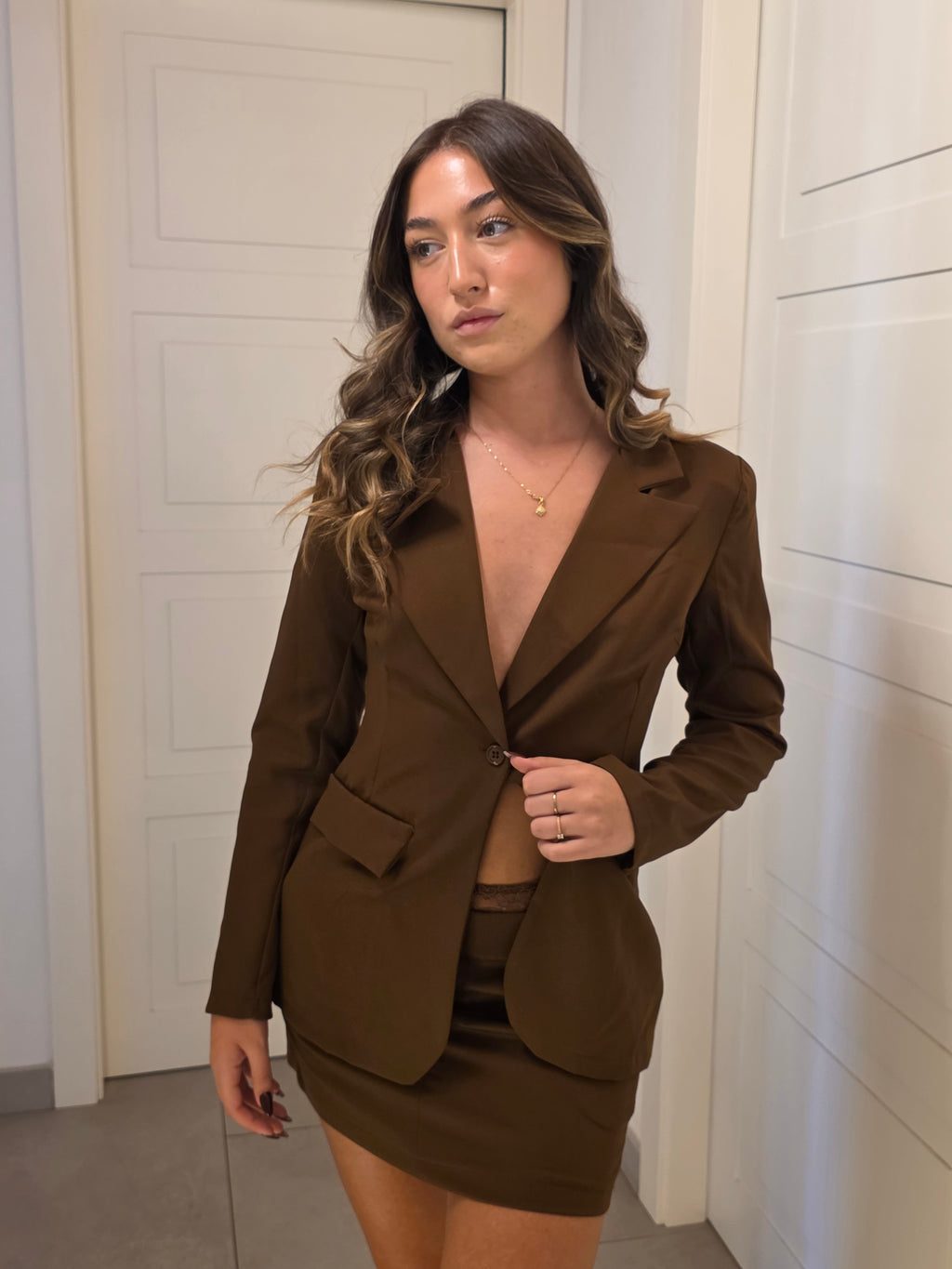 Completo Aurora  – Blazer + Mini Gonna