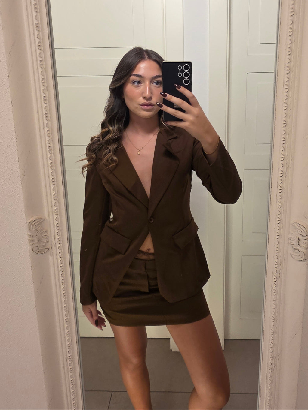 Completo Aurora  – Blazer + Mini Gonna