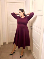 Abito “Divina Bordeaux”