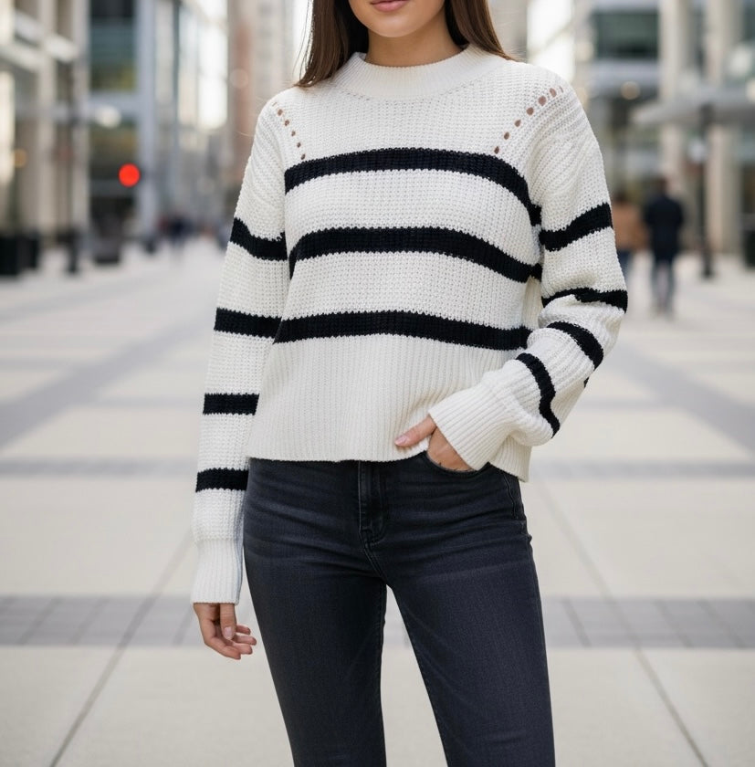 Maglioncino “Paris Stripes”
